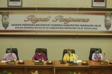 Peringati Milad DPRD Inhil Ke-57, Dr H Ferryandi ST MM MT Pimpin Rapat Paripurna Istimewa