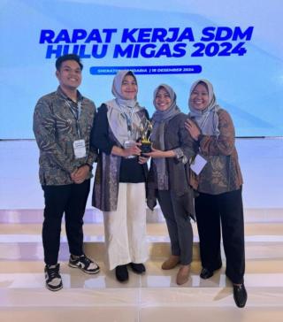 PT SPR Langgak Raih 1st Winner pada Career Development Monitoring Awards dari SKK Migas