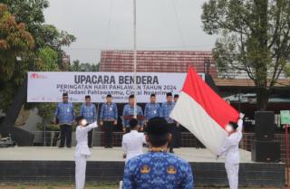 Lapas Pasir Pangaraian Gelar Upacara Bendera Peringatan Hari Pahlawan
