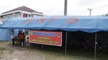 Bupati Rokan Hulu H. Sukiman berkomitmen akan memberikan bantuan kepada korban banjir