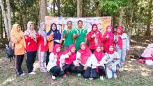 Paud Mekar Prima Desa Koto Tandun,Rokan Hulu gelar kegiatan belajar satu hari di luar kelas