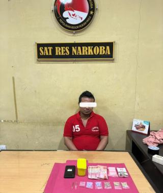 Dari Tangan PAS als PI Satres Narkoba Polres Rohul Berhasil Amankan 71 Butir Pil Exctacy