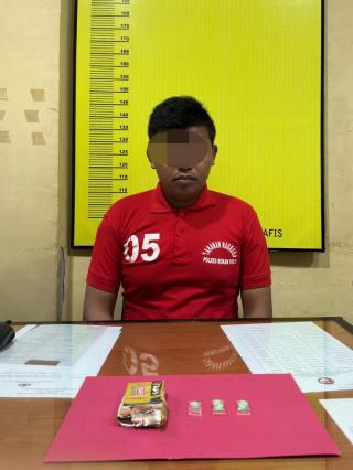 Pemilik Pil Ekstasi Ditangkap Personil Satres Narkoba Polres Rohul